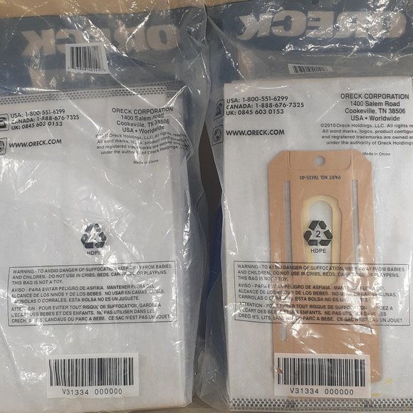 HEPA Filtration Odor Fighting  Charcoal Vacuum Bags Type CC 16 - Picture 2 of 4